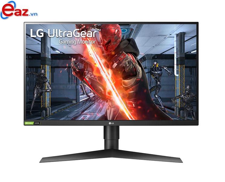 LCD LG 27GN750-B | 27 inch UltraGear Full HD IPS (1920 x 1080) 1ms 240Hz G-Sync Compatible HDR10 3-Side Virtually Borderless Gaming Monitor - sRGB 99% Color Gamut | HDMI | DisplayPort | USB 3.0 | 0920ID